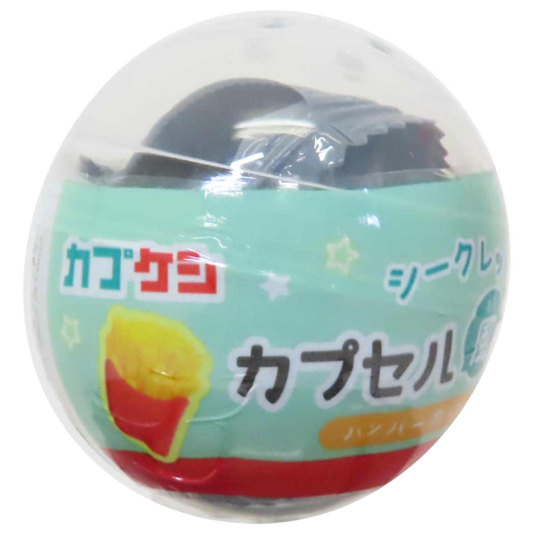 シークレットカプセル風消しゴム 全5種 80個入セット 消しゴム ハンバーガーショップ カミオジャパン コレクション雑貨 まとめ買い かわいい