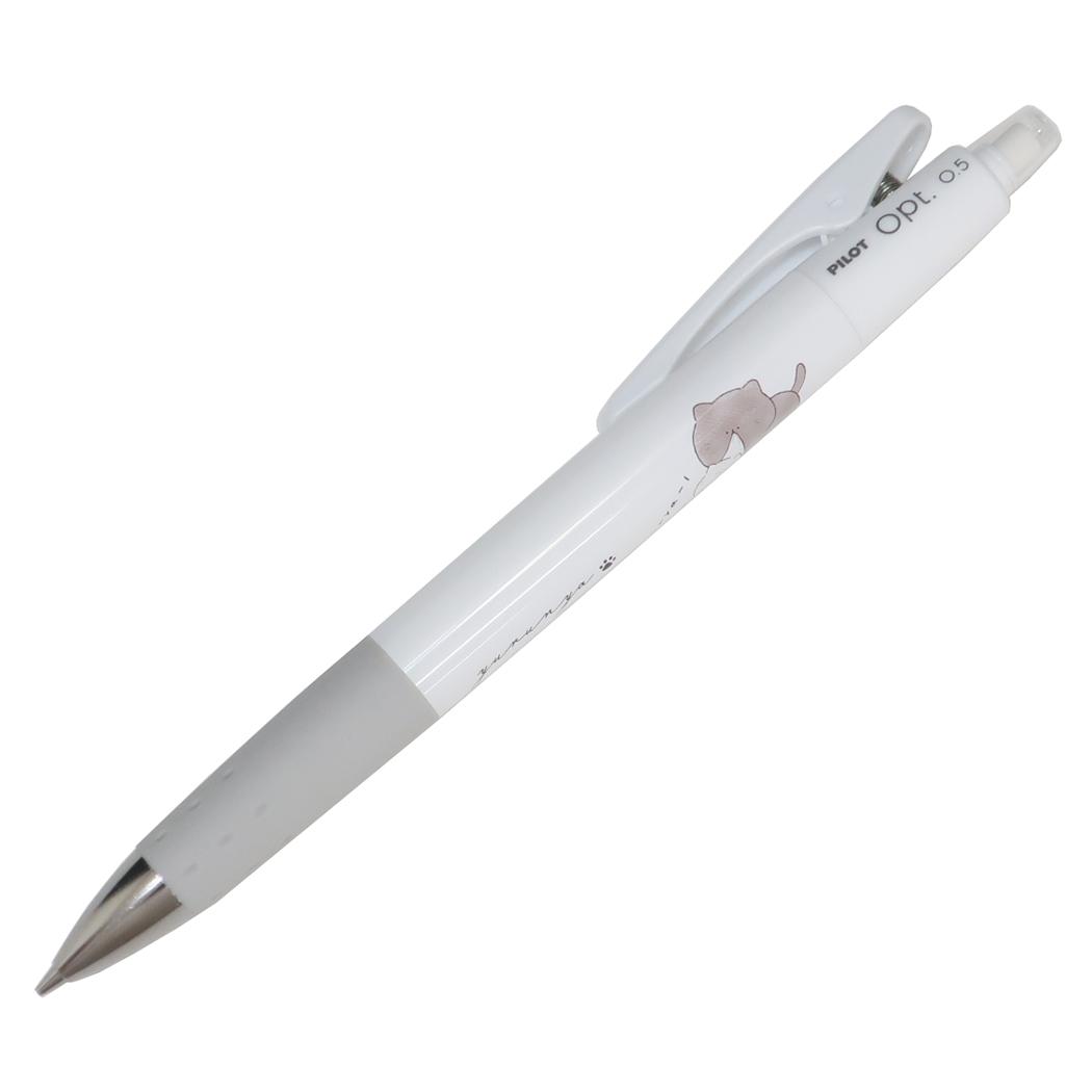 オプトシャープペンシル0.5mm シャーペン ゆるにゃー カミオジャパン 新学期準備文具 かわいい メール便可