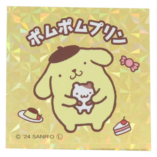コレキラステッカー ステッカー ポムポムプリン サンリオ カミオジャパン デコシール メール便可