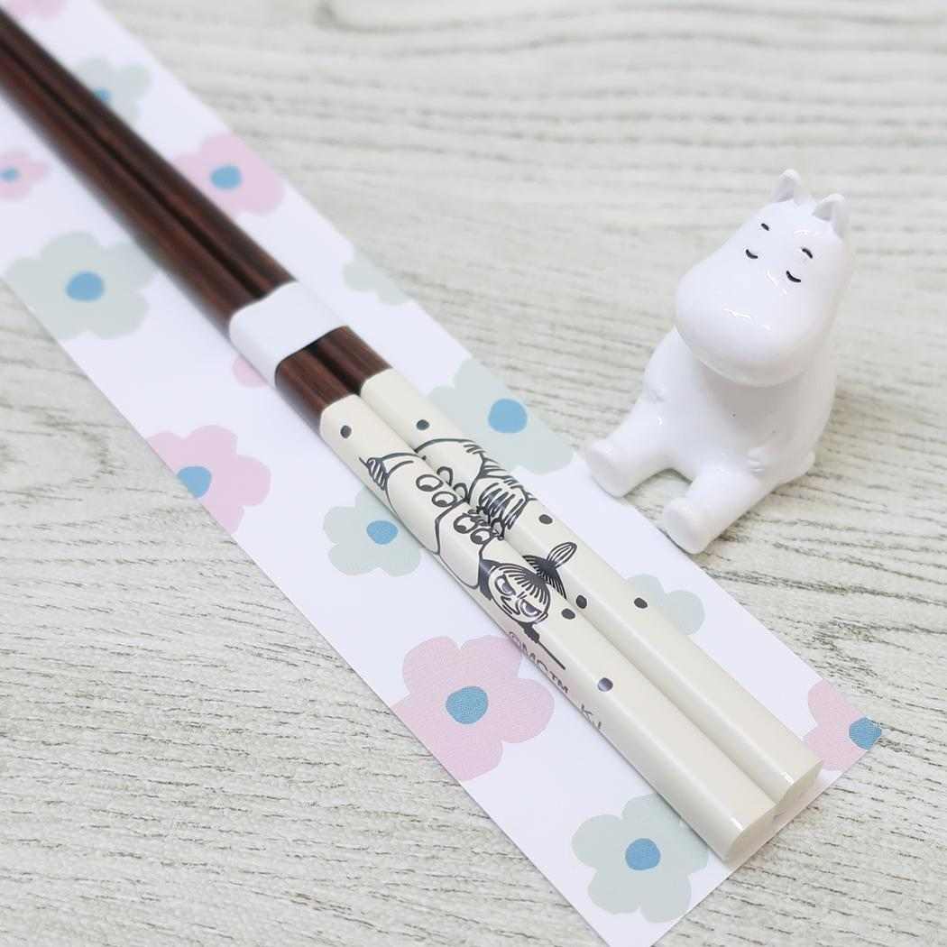 箸置きギフトセット おはし＆箸置き ムーミン 北欧 カミオジャパン ギフト 雑貨 かわいい