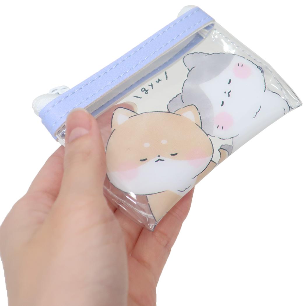 BOXペンケース ペンポーチ ウチノモフモフ イヌ カミオジャパン 筆箱 新学期準備文具 かわいい