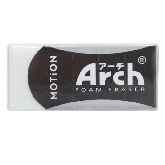 ARCHミニ消しゴム 消しゴム MOTION ブラック カミオジャパン 新学期準備文具 小学生 中学生 メール便可