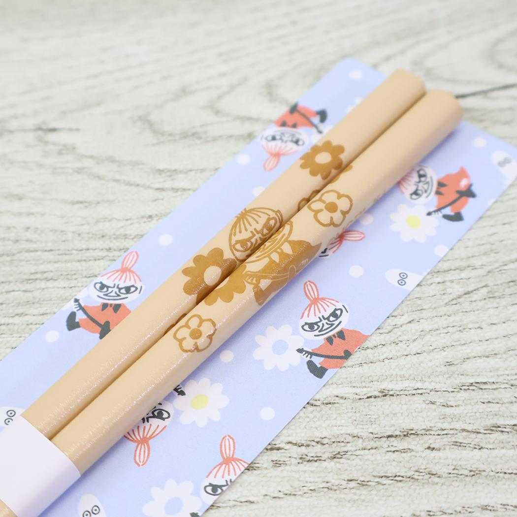 ムーミン おはし＆箸置き 箸置きギフトセット ニョロニョロ 北欧 カミオジャパン ギフト 雑貨 かわいい キャラクター グッズ シネマコレクション