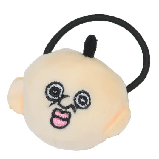 マスコット付ヘアゴム ヘアアクセ パンパンくんの日常 パンパンくん カミオジャパン かわいい メール便可