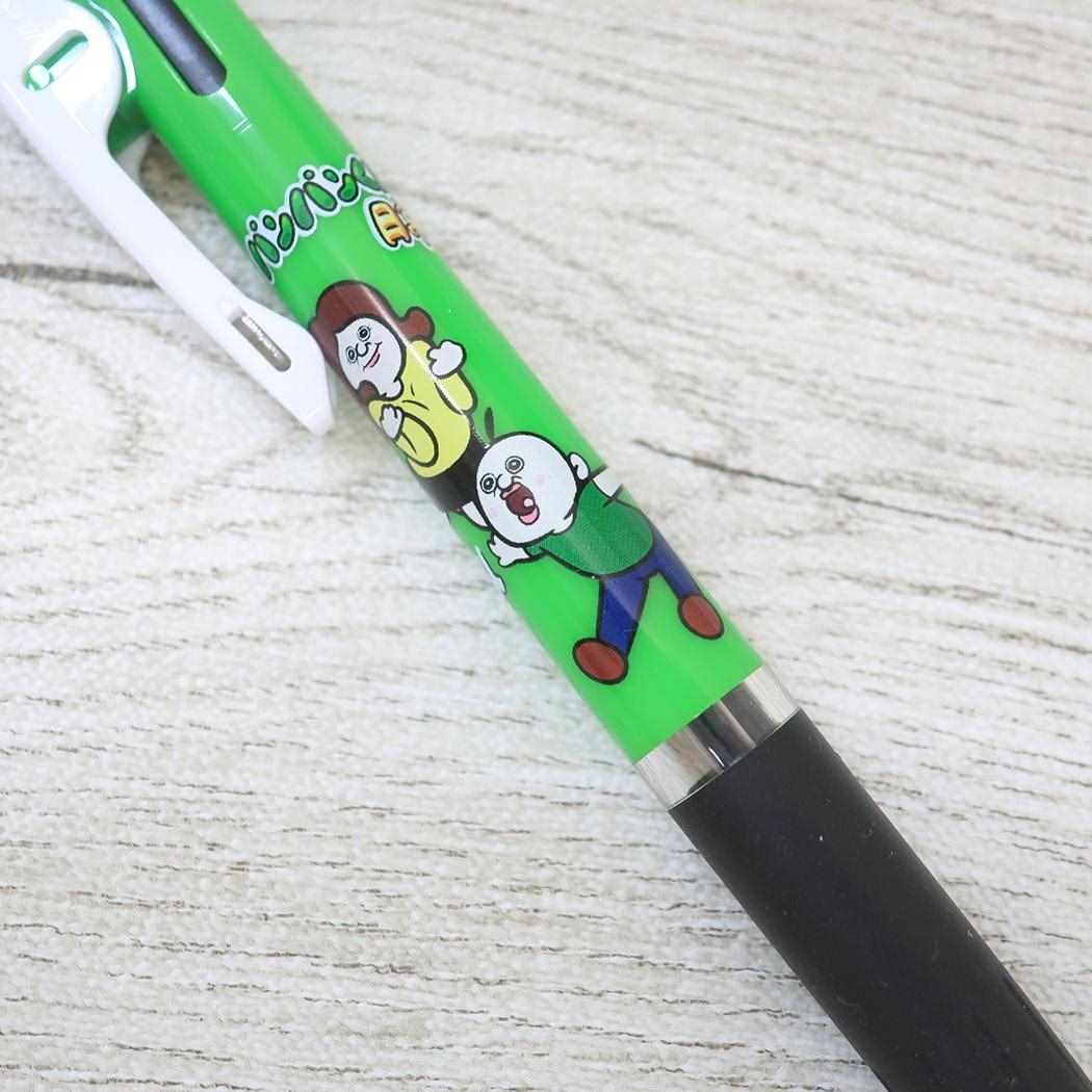 ジェットストリーム３色ペン 0.5 黒赤青3色ボールペン パンパンくんの日常 パンパンくん カミオジャパン 三菱鉛筆 リフィル交換可能 メール便可