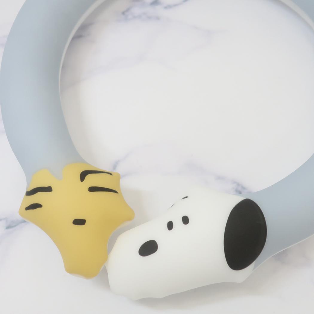 立体アイスループ S 夏用クールネック スヌーピー close up ピーナッツ カミオジャパン ICE LOOP 熱中症対策 冷却 メール便可