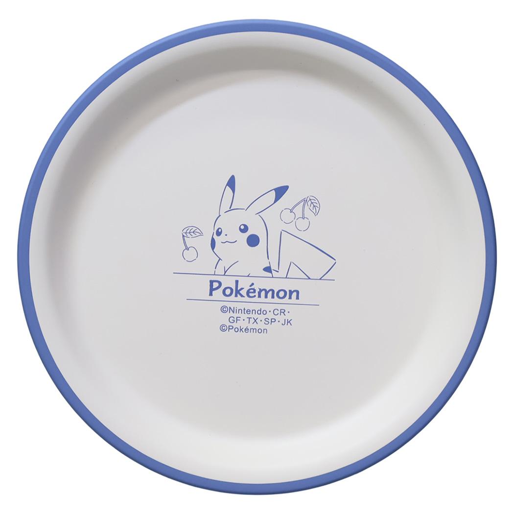 プレートS 中皿 ポケットモンスター ピカチュウ チェリー ポケモン カミオジャパン プラスチック 食器 レンジ 食洗器対応 日本製 メール便可
