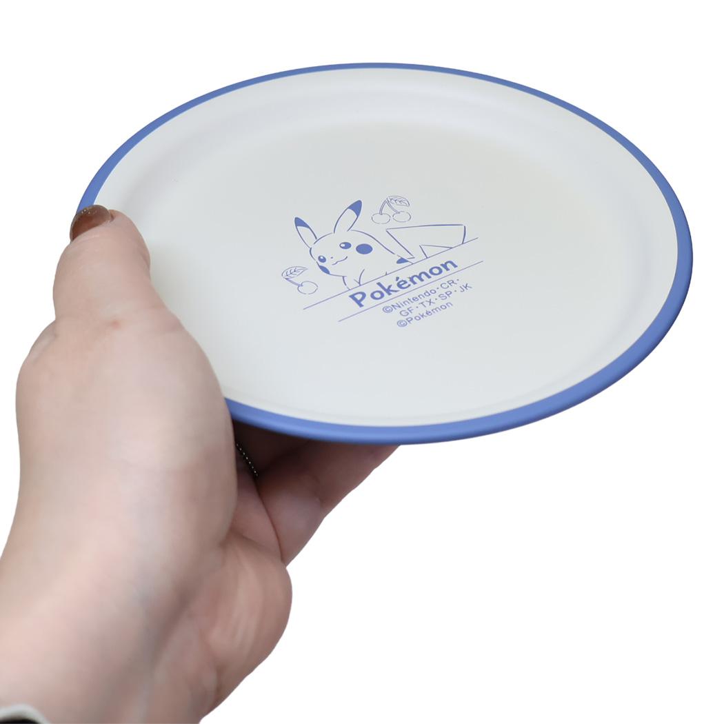 プレートS 中皿 ポケットモンスター ピカチュウ チェリー ポケモン カミオジャパン プラスチック 食器 レンジ 食洗器対応 日本製 メール便可