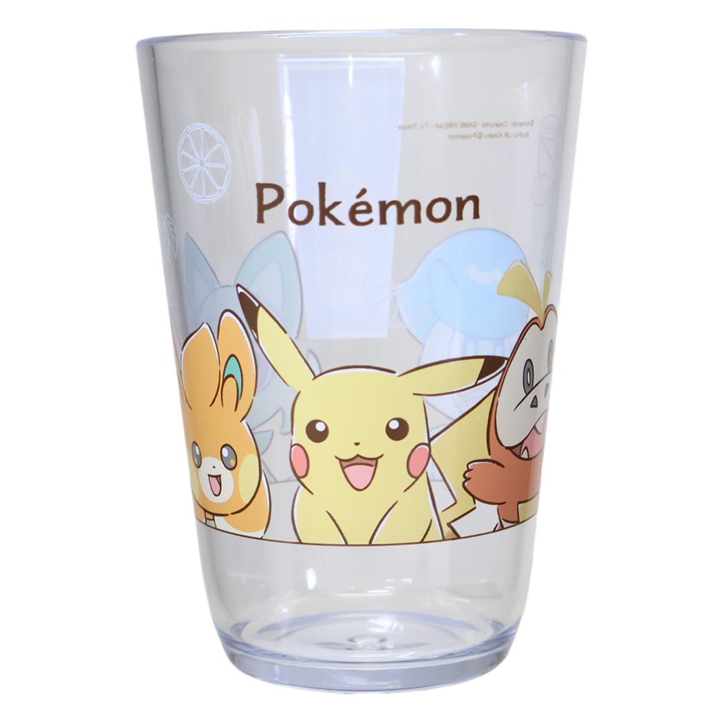 ポケットモンスター 透明 プラコップ クリアタンブラー 450ml ポケモンの輪 ポケモン カミオジャパン プレゼント 日本製 キャラクター グッズ シネマコレクション