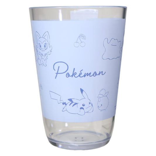 クリアタンブラー 450ml 透明 プラコップ ポケットモンスター チェリーチラシ ポケモン カミオジャパン プレゼント 日本製