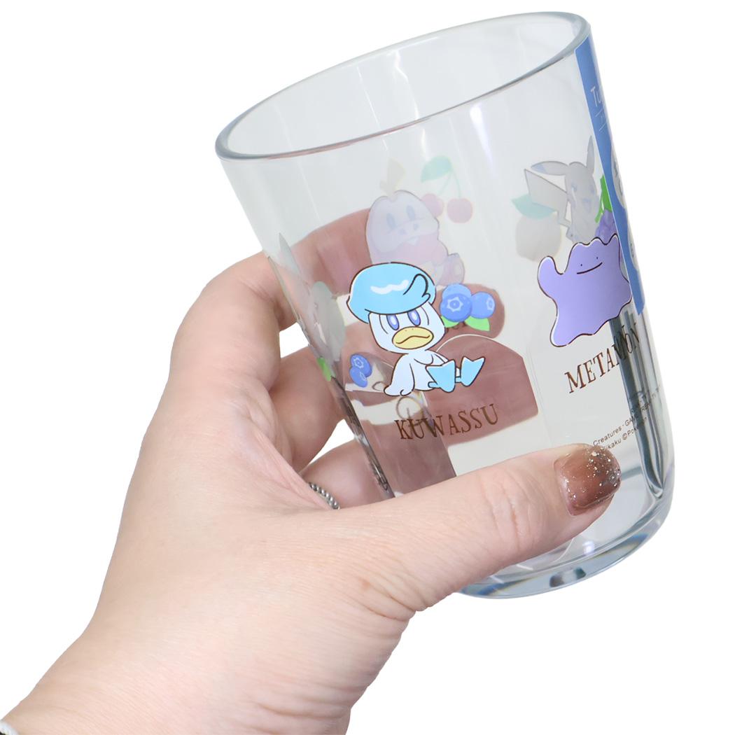 クリアタンブラー 370ml 透明 プラコップ ポケットモンスター フルーツいっぱい ポケモン カミオジャパン プレゼント 日本製