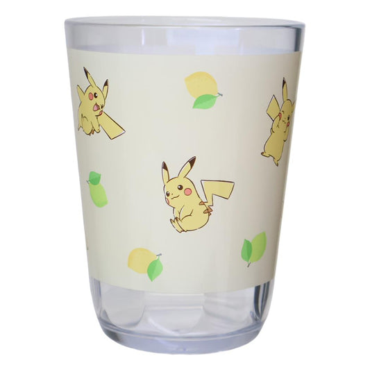 クリアタンブラー 370ml 透明 プラコップ ポケットモンスター レモンチラシ ポケモン カミオジャパン プレゼント 日本製