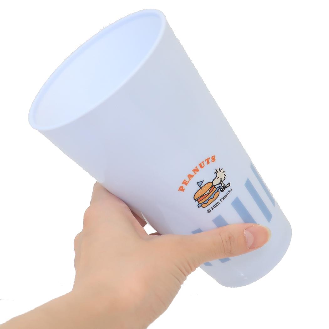 樹脂タンブラー600ml プラコップ スヌーピー YUMMY FUN FUN LINUS ピーナッツ カミオジャパン プラカップ