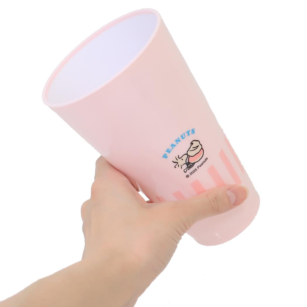 樹脂タンブラー600ml プラコップ スヌーピー YUMMY FUN FUN SALLY ピーナッツ カミオジャパン プラカップ