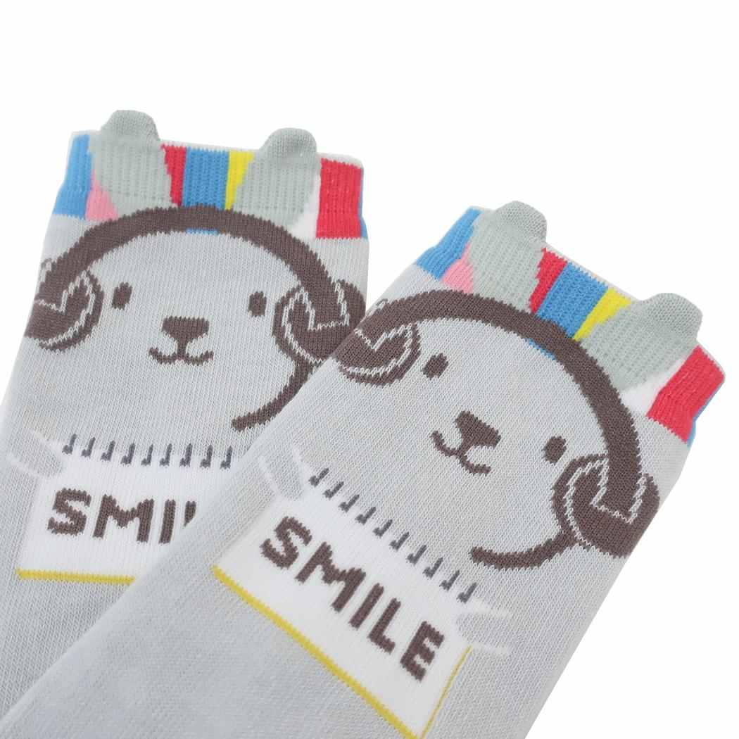 ひょっこりクルーソックス レディース 女性用靴下 LAPPY カンペ カミオジャパン かわいい メール便可