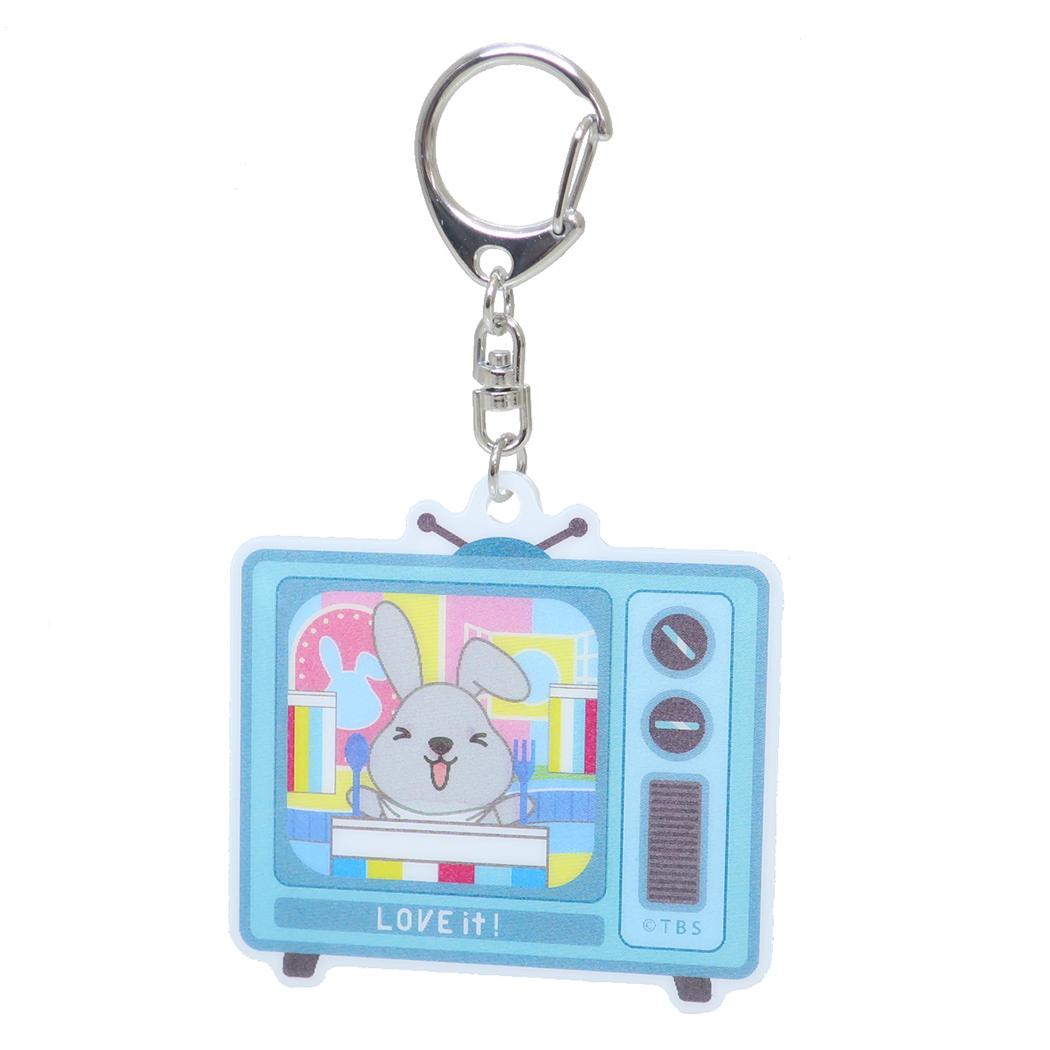 チェンジングキーホルダー キーリング ラッピー ブルー カミオジャパン アクキー メール便可