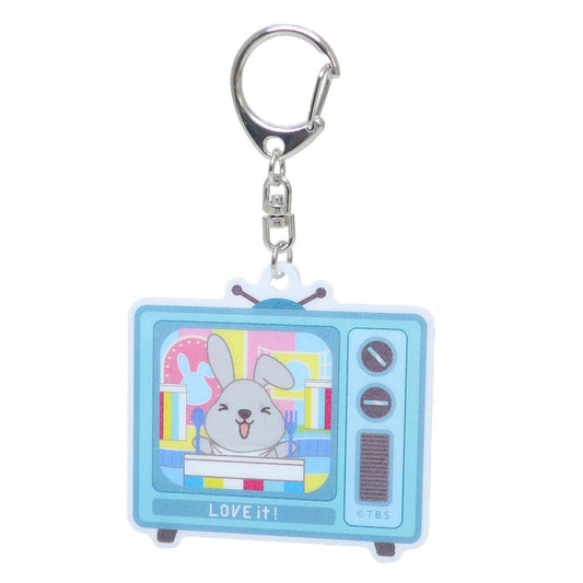チェンジングキーホルダー キーリング ラッピー ブルー カミオジャパン アクキー メール便可