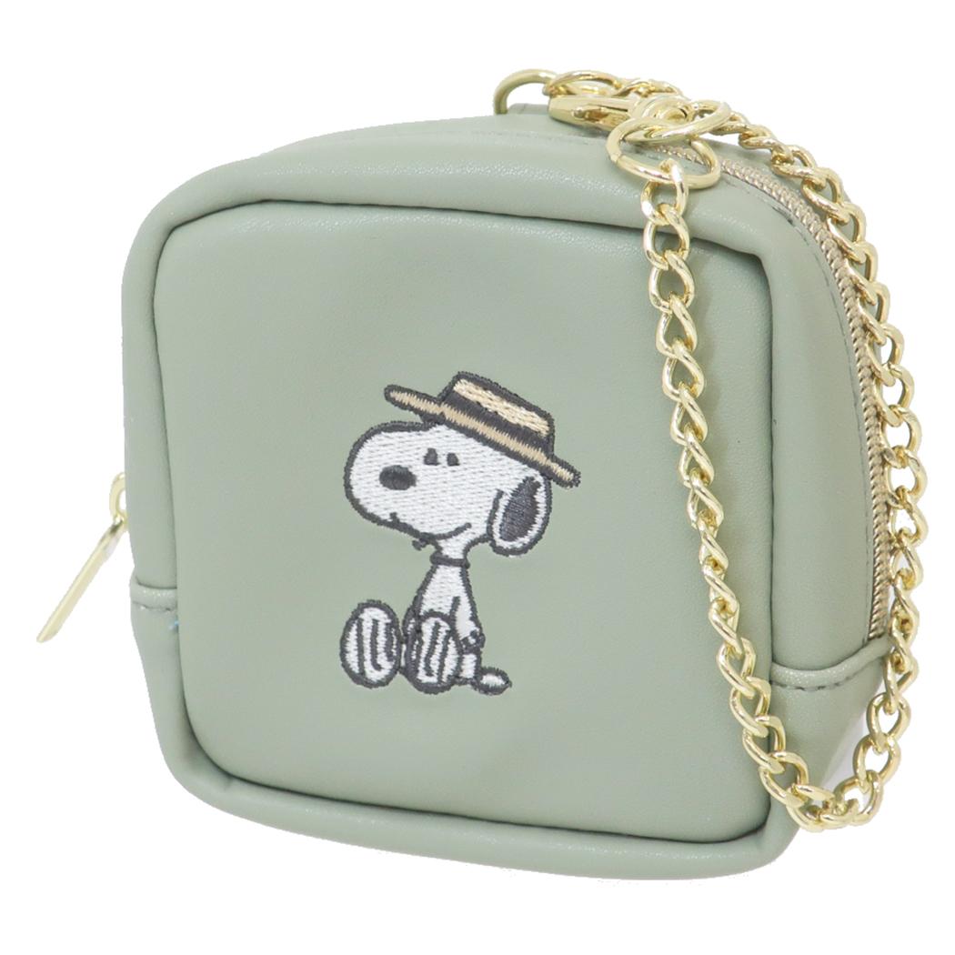 スヌーピー ミニポーチ マルチミニポーチ SUNDAY PEANUTS ピーナッツ カミオジャパン 小物入れ キャラクター グッズ シネマコレクション