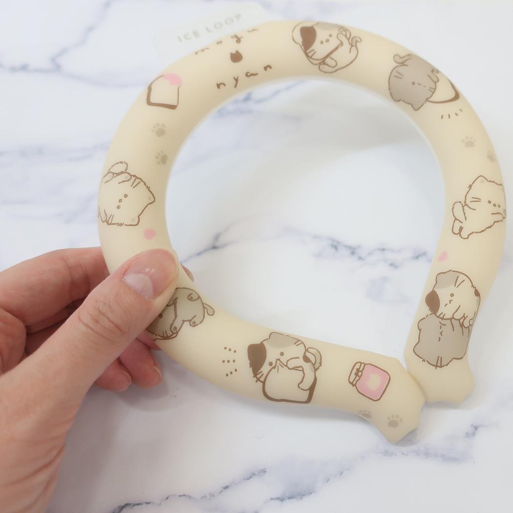 アイスループ ICE LOOP 夏用クールネック もぐにゃん Sサイズ カミオジャパン 熱中症対策 冷却 ネッククーラー 子ども メール便可