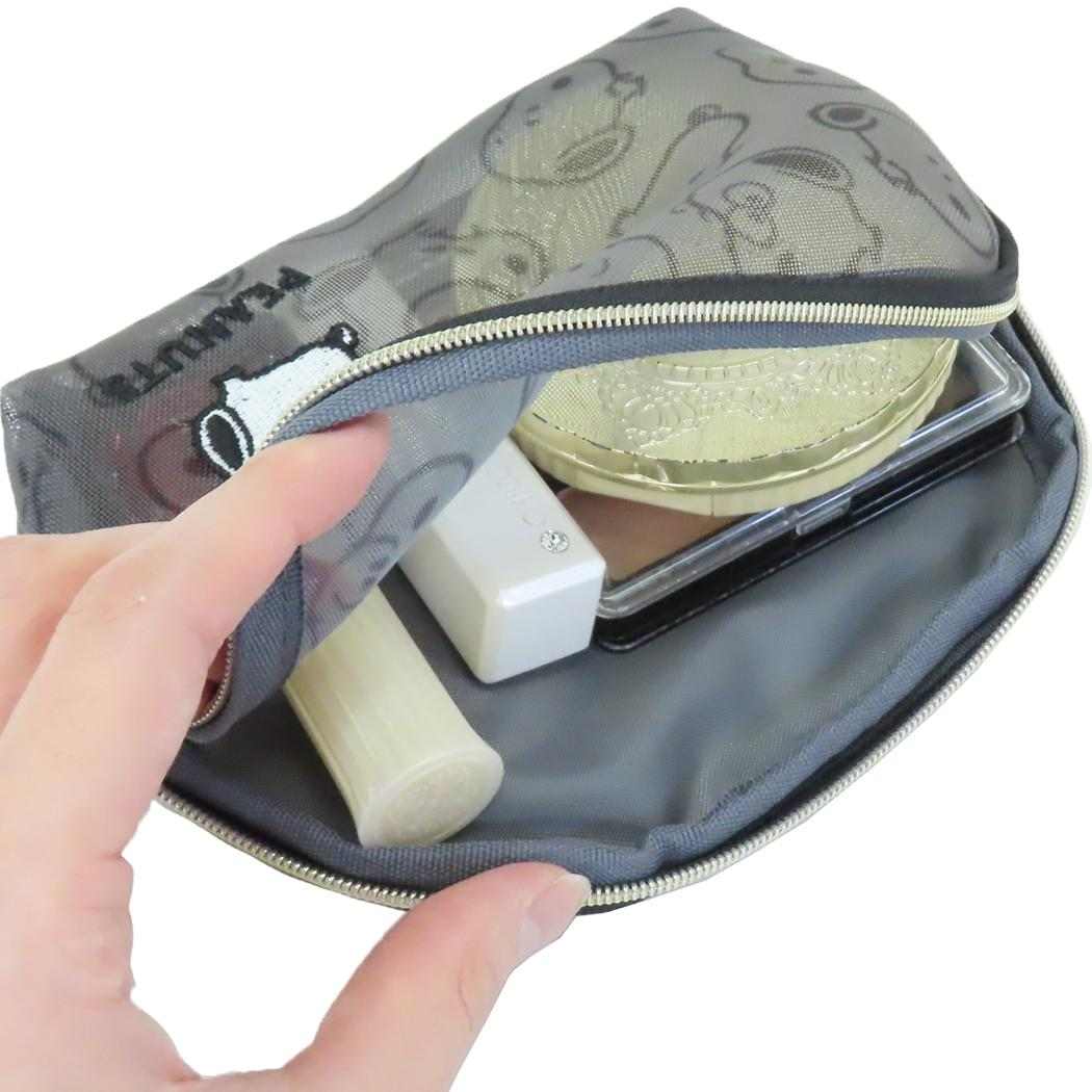 ティッシュポーチ ミニポーチ スヌーピー 顔いっぱい2 ピーナッツ カミオジャパン 小物入れ ティッシュケース