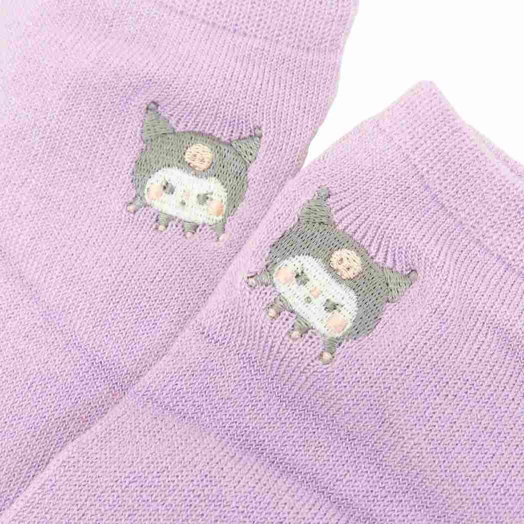 COOLソックス 女性用靴下 サンリオxもちぱん クロミ サンリオ カミオジャパン 熱中症対策 メール便可