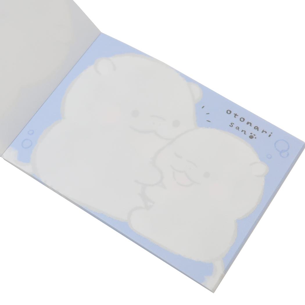 ミニミニメモ メモ帳 おとなりさん コビトカバ カミオジャパン 新学期準備文具 かわいい メール便可