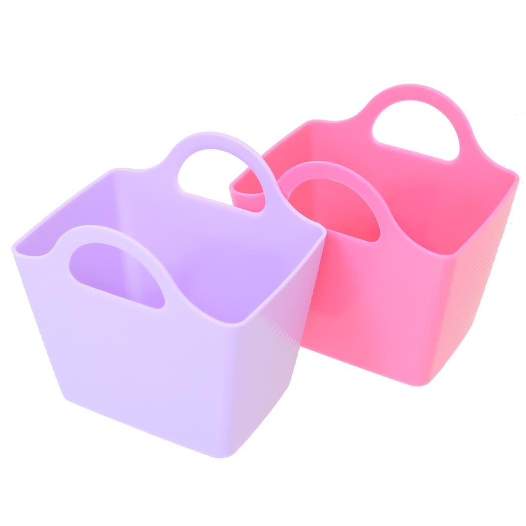 ミニバスケット 卓上収納 トム＆ジェリー COLORFUL SWEETS ピンク ワーナーブラザース カミオジャパン 小物入れ
