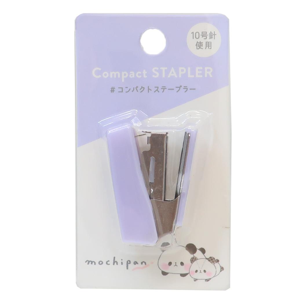 コンパクトステープラー ミニホッチキス もちもちぱんだ カミオジャパン 新学期準備文具 かわいい メール便可