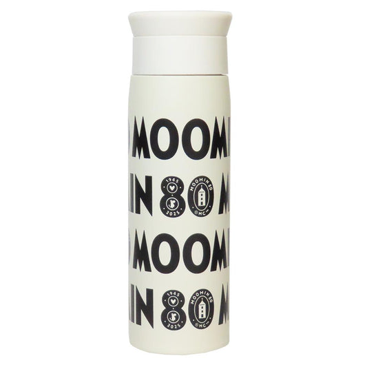 ステンレスボトル 500ml 保温保冷水筒 ムーミン 80th LOGO 北欧 カミオジャパン プレゼント