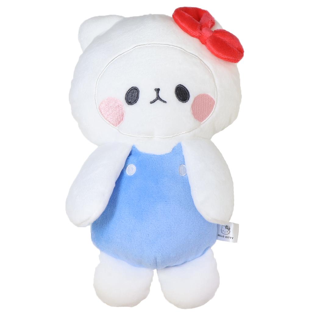 ふわもこペンポーチ ペンケース サンリオキャラクターズxもちもちぱんだ ハローキティ カミオジャパン 筆箱 新学期準備文具 ぬいぐるみペンポーチ