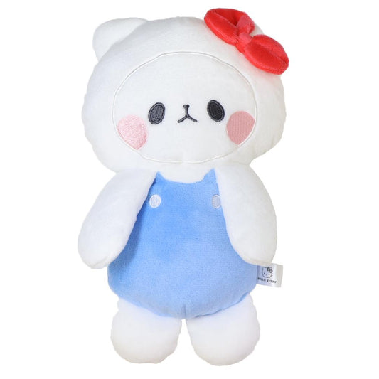 ふわもこペンポーチ ペンケース サンリオキャラクターズxもちもちぱんだ ハローキティ カミオジャパン 筆箱 新学期準備文具 ぬいぐるみペンポーチ