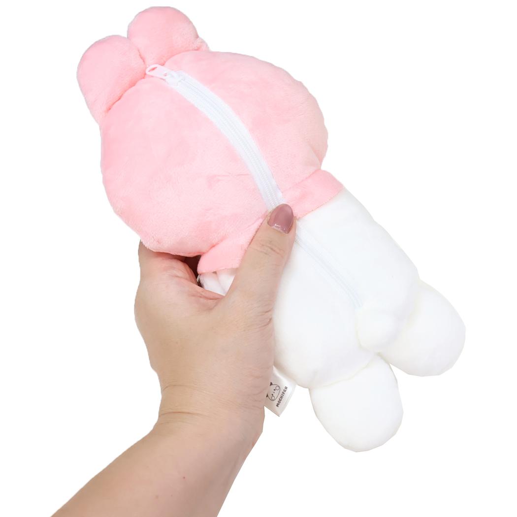 ふわもこペンポーチ ペンケース サンリオキャラクターズxもちもちぱんだ マイメロディ カミオジャパン 筆箱 新学期準備文具 ぬいぐるみペンポーチ