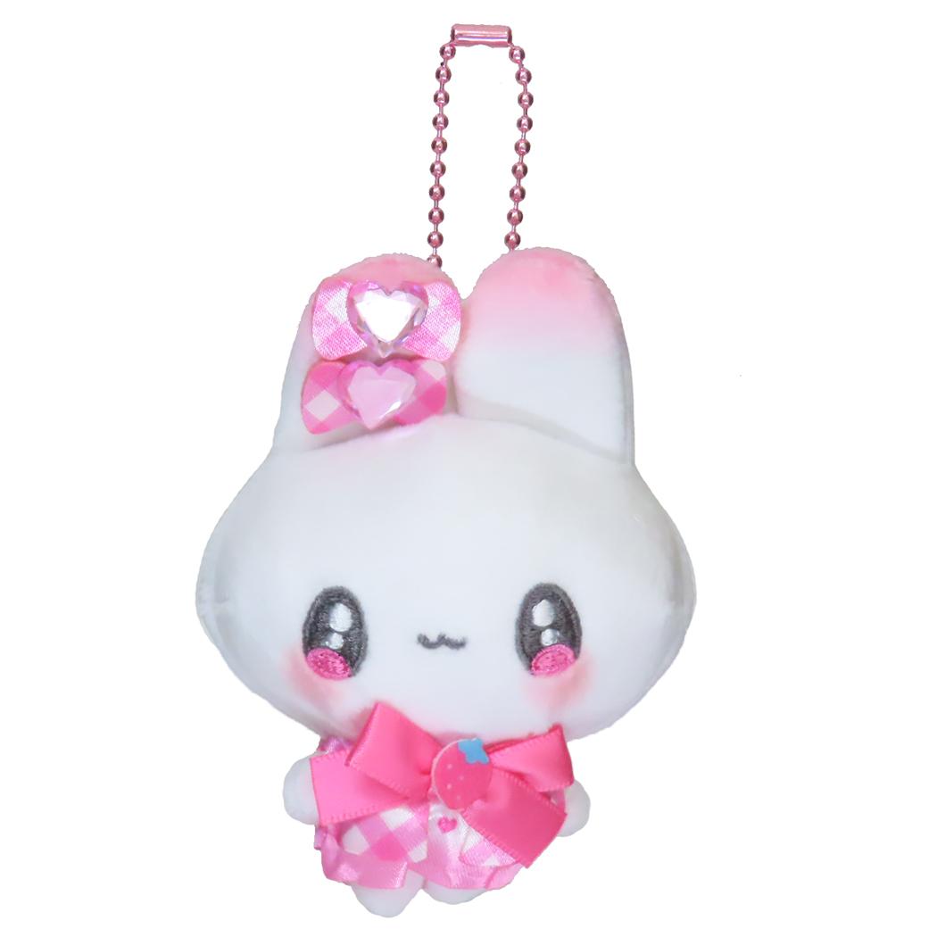 マスコットキーホルダー マスコット まじかるベリーベリー すとろべりー カミオジャパン ミニぬいぐるみボールチェーン かわいい