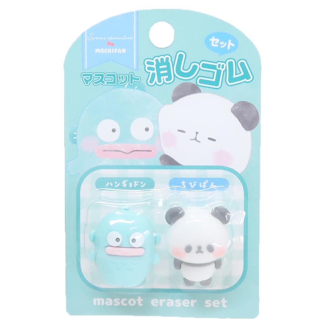 マスコット消しゴムセット 消しゴム サンリオxもちぱん ハンギョドン サンリオ カミオジャパン 新学期準備文具 小学生 メール便可