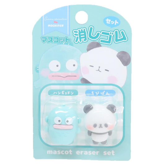 マスコット消しゴムセット 消しゴム サンリオxもちぱん ハンギョドン サンリオ カミオジャパン 新学期準備文具 小学生 メール便可
