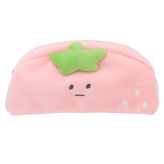 ぬいぐるみBOXペンケース ペンポーチ ジューシーなにんじんとなかまたち いちご カミオジャパン 筆箱 新学期準備文具