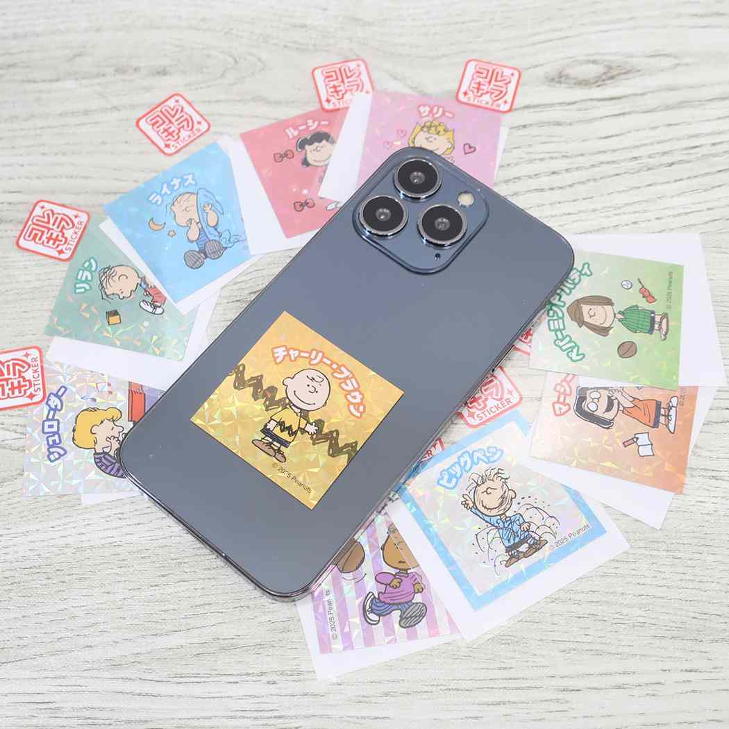 コレキラステッカー ステッカー スヌーピー フランクリン ピーナッツ カミオジャパン デコシール メール便可