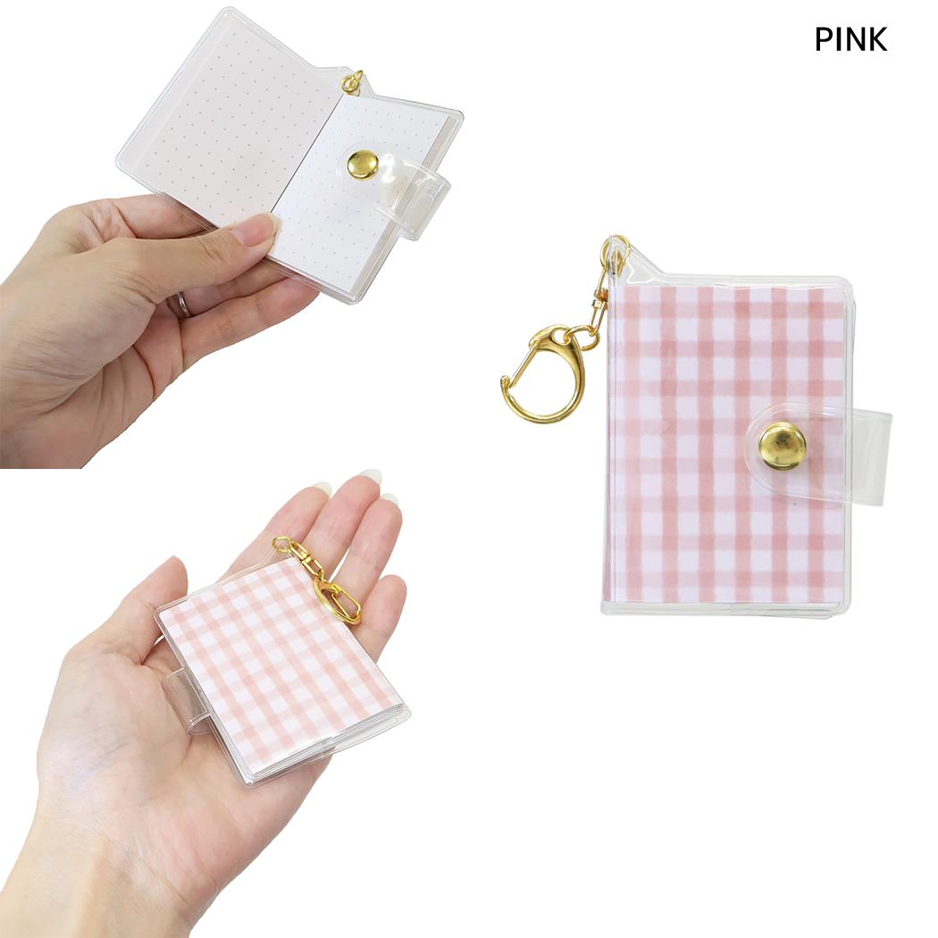 シール帳 大人のシール帳 MINI BOOK CHARM PINK カミオジャパン