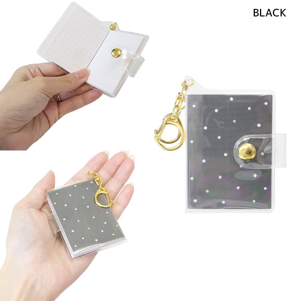 シール帳 大人のシール帳 MINI BOOK CHARM BLACK カミオジャパン