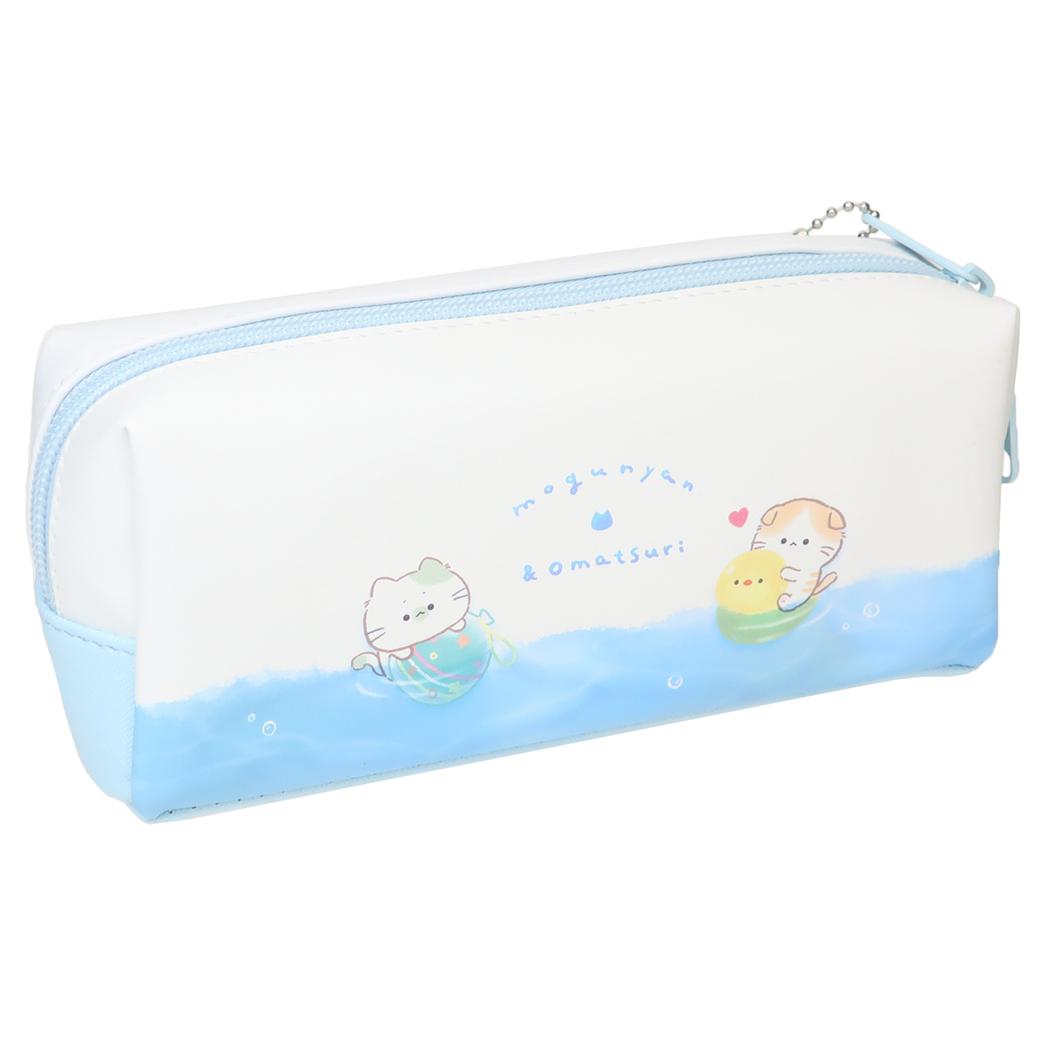 シークレットお守り付きBOXペンケース ペンポーチ もぐにゃん ヨーヨーすくい カミオジャパン 筆箱 新学期準備文具 大容量 かわいい