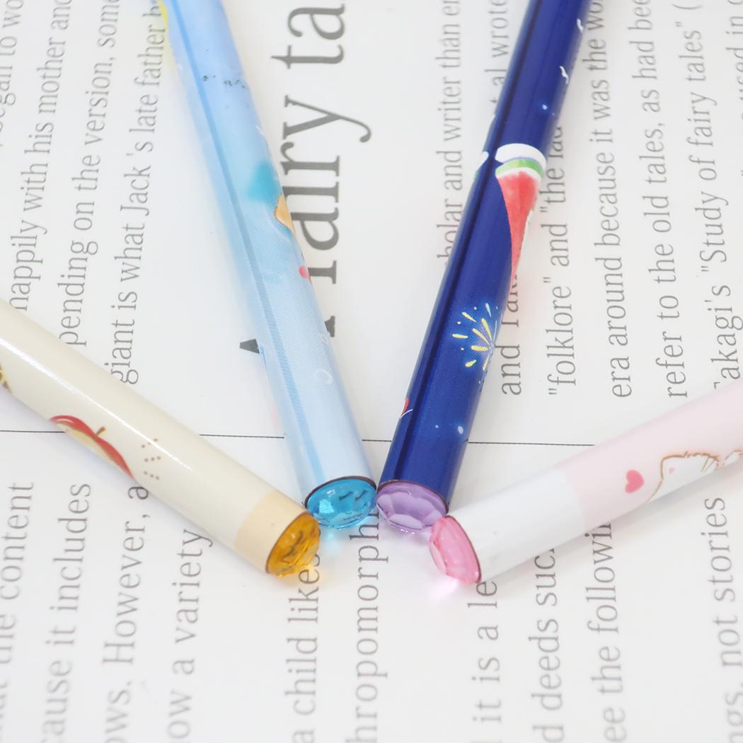 ストーン付き鉛筆 2B えんぴつ もぐにゃん スイカ カミオジャパン 新学期準備文具 筆記用具 小学生 かわいい メール便可