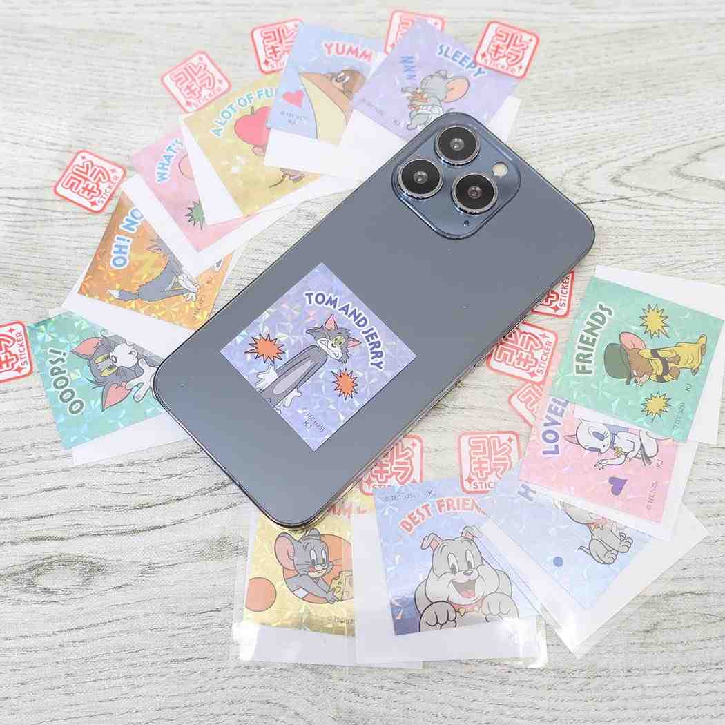 コレキラステッカー ステッカー トムとジェリー トム２ ワーナーブラザース カミオジャパン デコシール メール便可