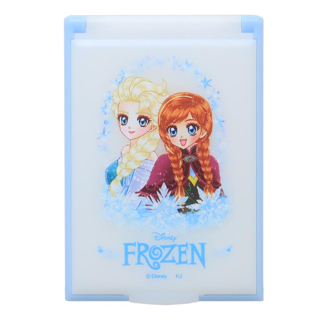 カードミラーS 手鏡 アナと雪の女王x中川翔子 ディズニー カミオジャパン コンパクトミラー メール便可