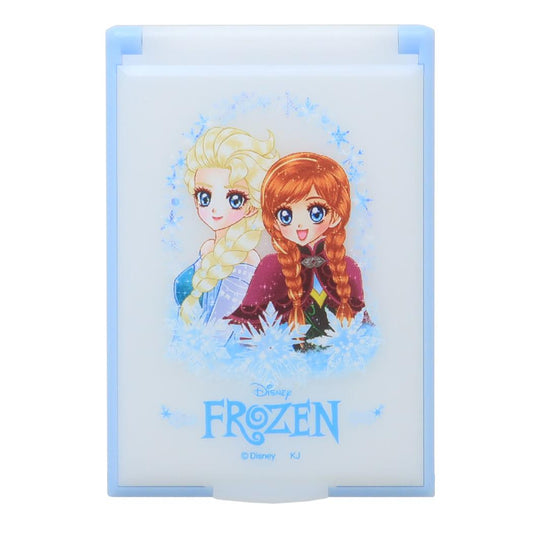 カードミラーS 手鏡 アナと雪の女王x中川翔子 ディズニー カミオジャパン コンパクトミラー メール便可