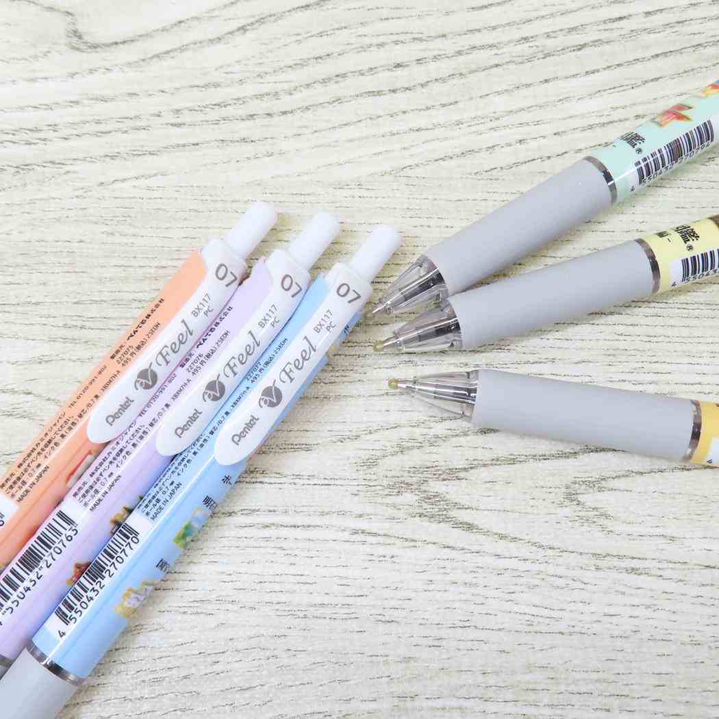 ビクーニャフィール単色ボールペン ボールペン 大人の図鑑 大阪 カミオジャパン 新学期準備文具 黒インク 油性 メール便可