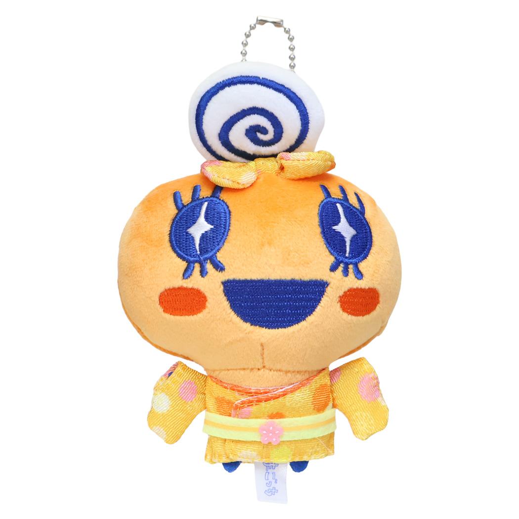 たまごっち マスコット 着物マスコットキーホルダー めめっち カミオジャパン バンダイ ミニぬいぐるみ キャラクター グッズ シネマコレクション