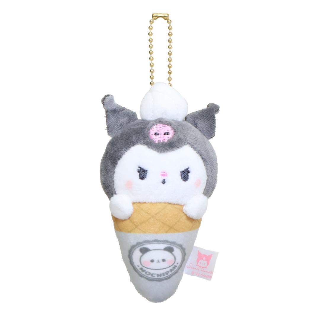 マスコットキーホルダー マスコット サンリオキャラクターズxもちもちぱんだ クロミ アイス サンリオ カミオジャパン ミニぬいぐるみ