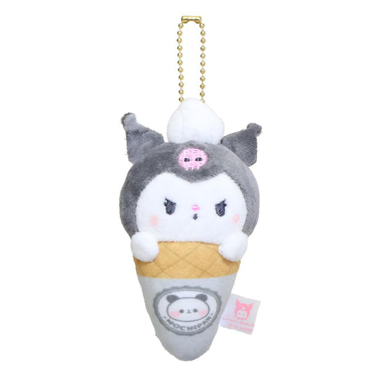 マスコットキーホルダー マスコット サンリオキャラクターズxもちもちぱんだ クロミ アイス サンリオ カミオジャパン ミニぬいぐるみ