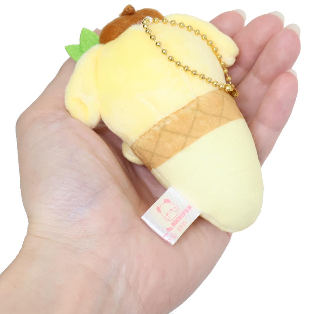 マスコットキーホルダー マスコット サンリオキャラクターズxもちもちぱんだ ポムポムプリン アイス サンリオ カミオジャパン ミニぬいぐるみ