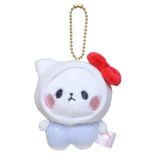 マスコットキーホルダー マスコット サンリオキャラクターズxもちもちぱんだ ハローキティ サンリオ カミオジャパン ミニぬいぐるみ